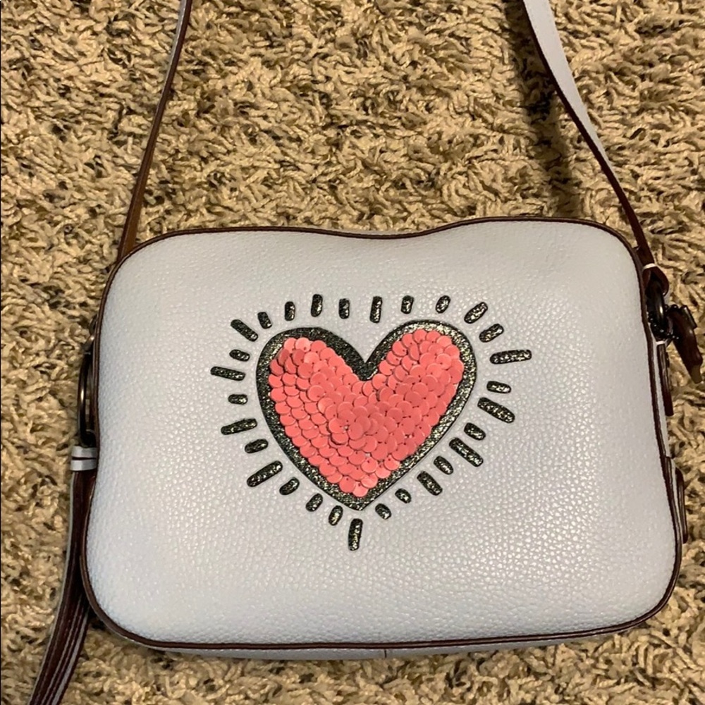 Coach x Keith Haring Leather Camera Bag